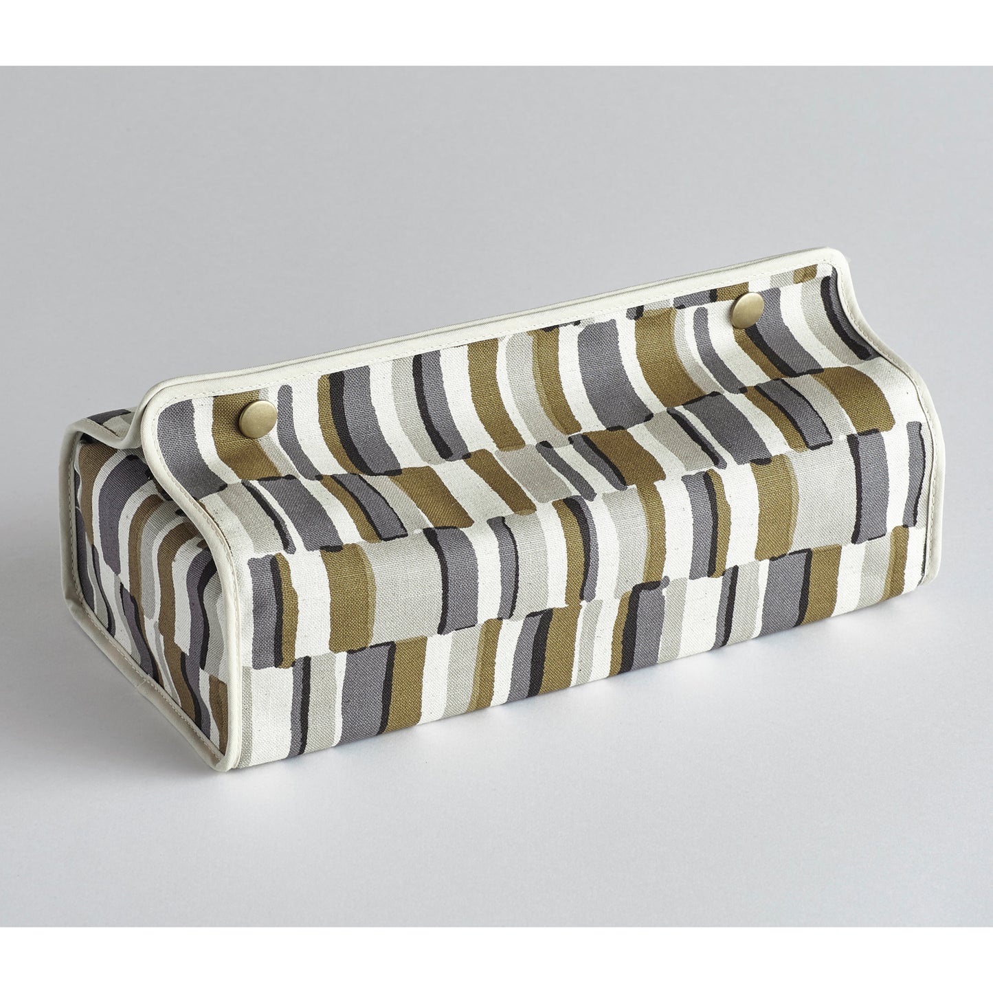 ティッシュケース タイル QUARTER REPORT