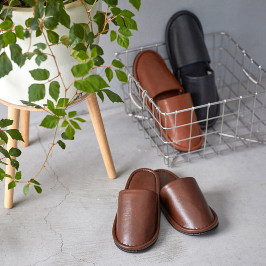 外縫いグランジスリッパ QUARTER REPORT