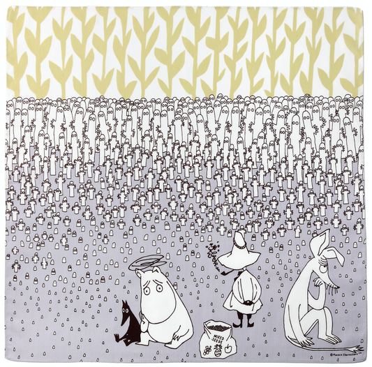 ムーミンハンカチ ニョロニョロの種