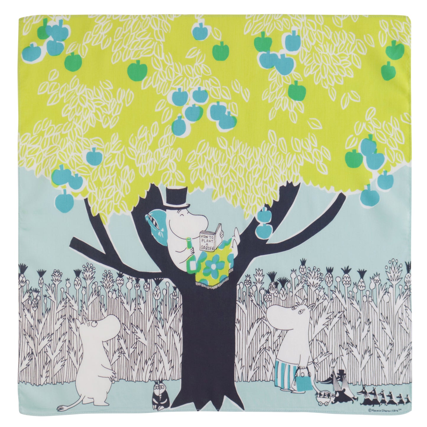 ムーミンハンカチ パパの休日