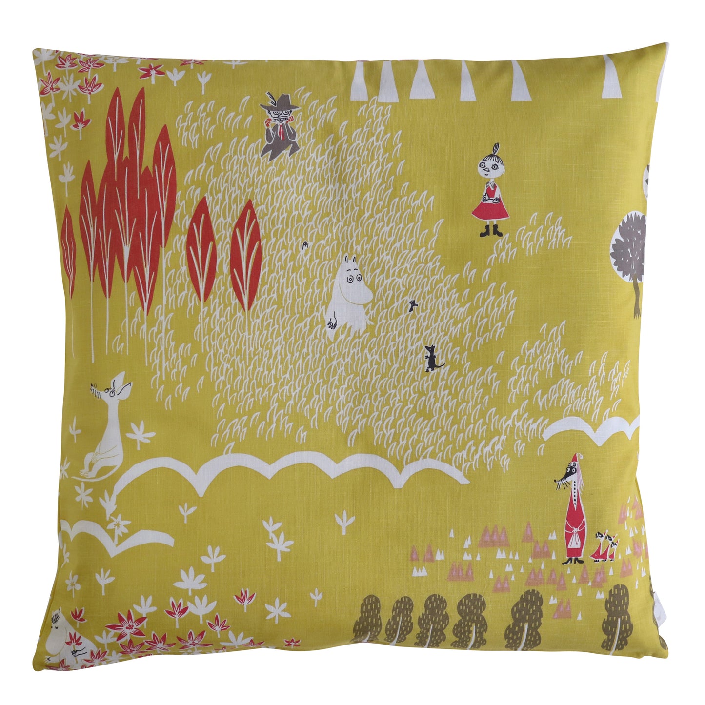 座布団カバー ここにいるよ