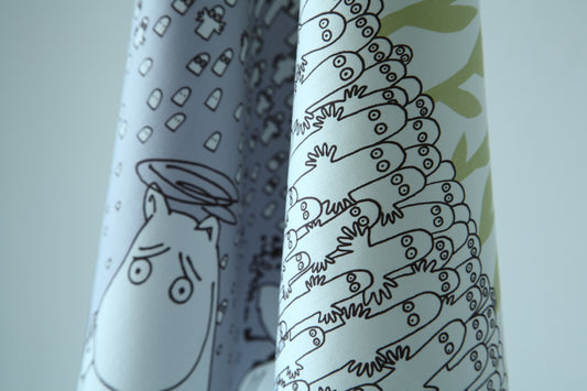 ムーミンハンカチ ニョロニョロの種