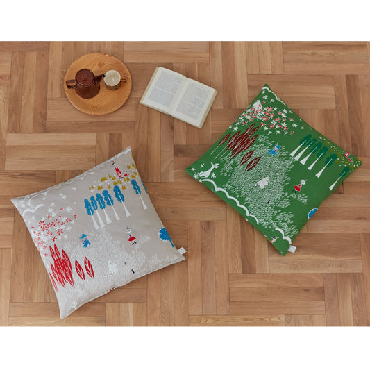 座布団カバー ここにいるよ